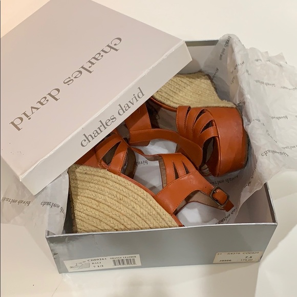 Y2K Charles David Bali Wedges - Picture 10 of 10